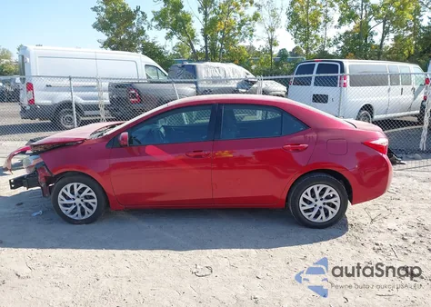 2017 Toyota Corolla Le z USA, uszkodzony, nr VIN 2T1BURHE4HC749046